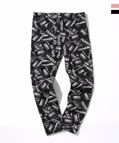 MM6 Maison Margiela(エムエム6 メゾン マルジェラ)Kids & Junior ブランドロゴロングレギンスパンツ