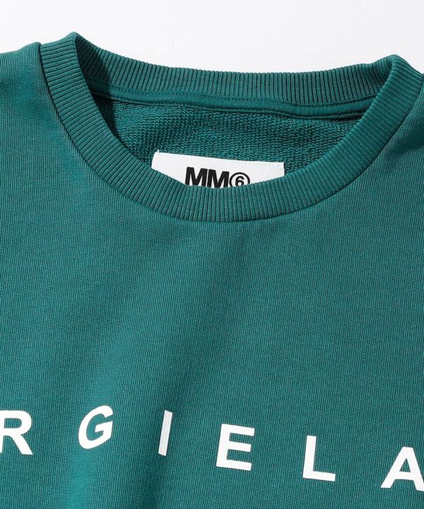 MM6 Maison Margiela(エムエム6 メゾン マルジェラ)Kids & Junior ブランドロゴ半袖Tシャツワンピース