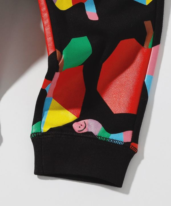 ステラマッカートニー　赤ラインパンツ adidas-by-stella-mccartney-