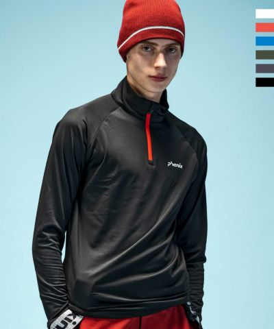phenix(フェニックス)Thunderbolt 1/2 Zip Tee/Middle メンズ/スキーウェア/アンダーウェア/インナー/ハーフジップ