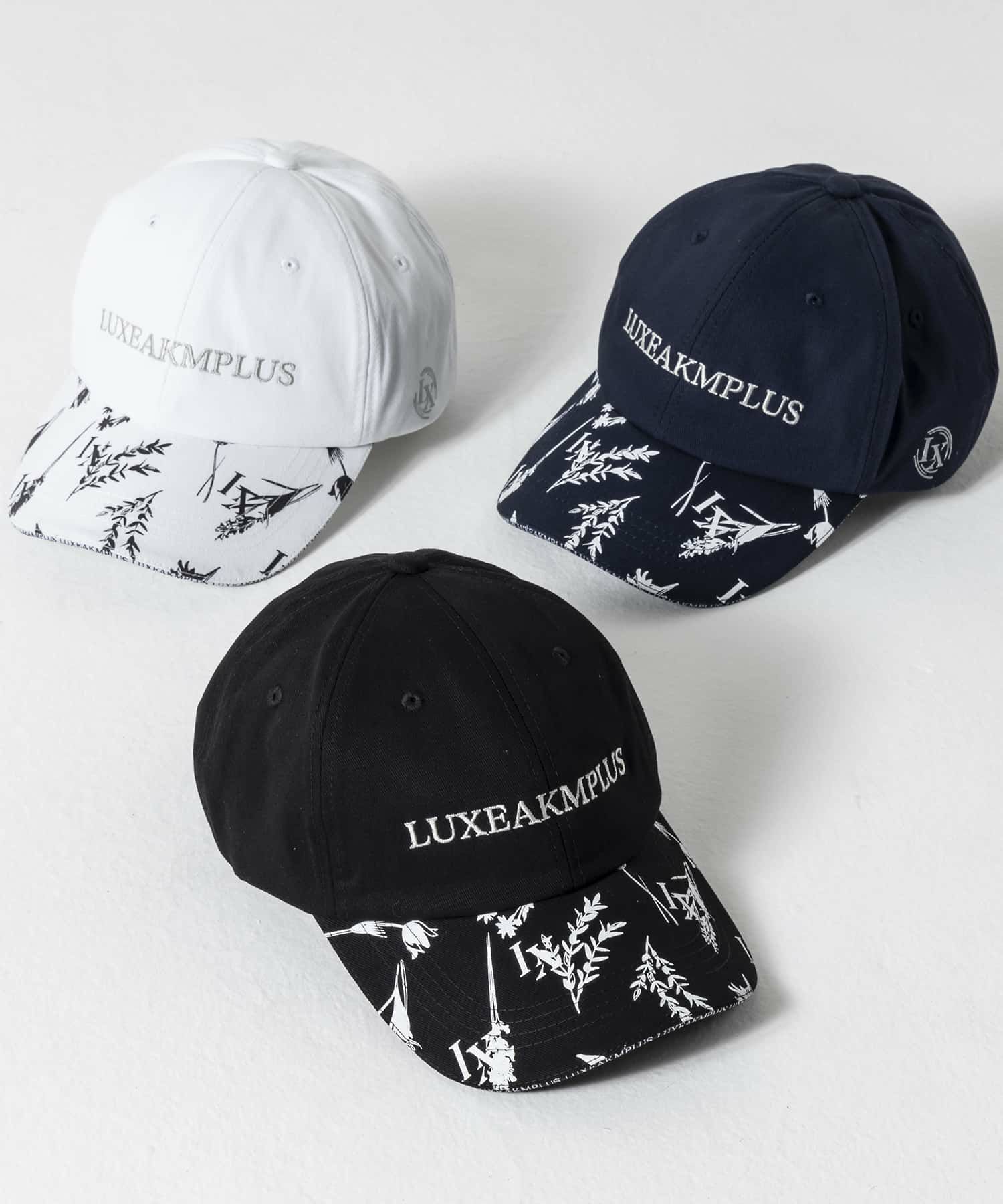 LUXEAKMPLUS(リュクスエイケイエムプラス)ゴルフ ボタニカルキャップ 