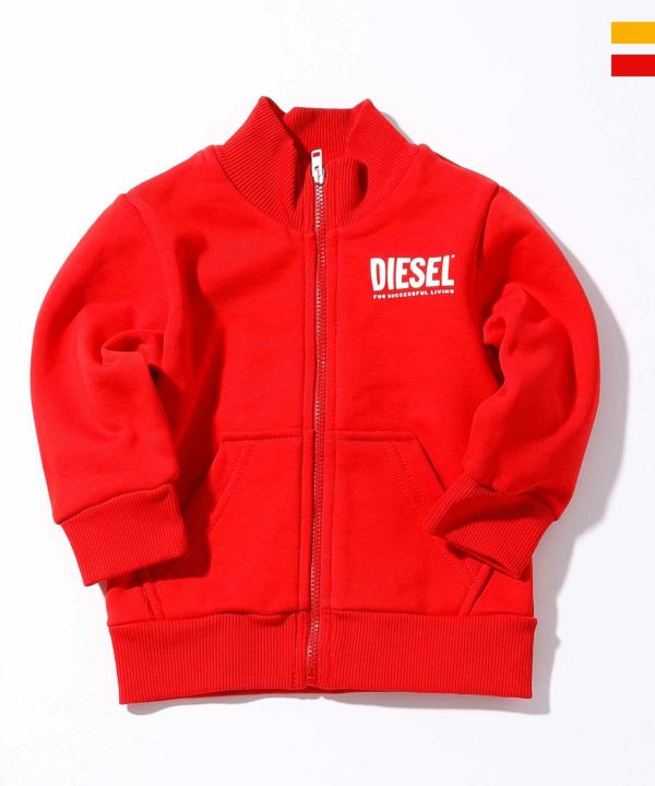 DIESEL(ディーゼル)Baby ブランドロゴジップアップパーカー | SHIFFON公式通販サイト｜SHIFFON ONLINE STORE