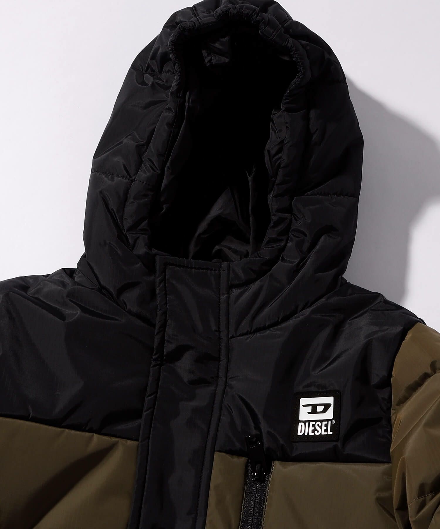 DIESEL(ディーゼル)Kids & Junior ブランドロゴベンチコートアウター 