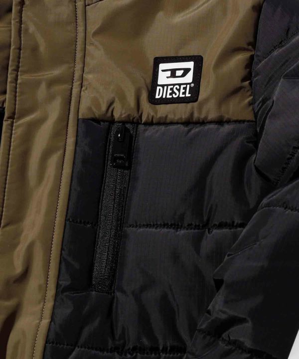 DIESEL(ディーゼル)Kids & Junior ブランドロゴベンチコート