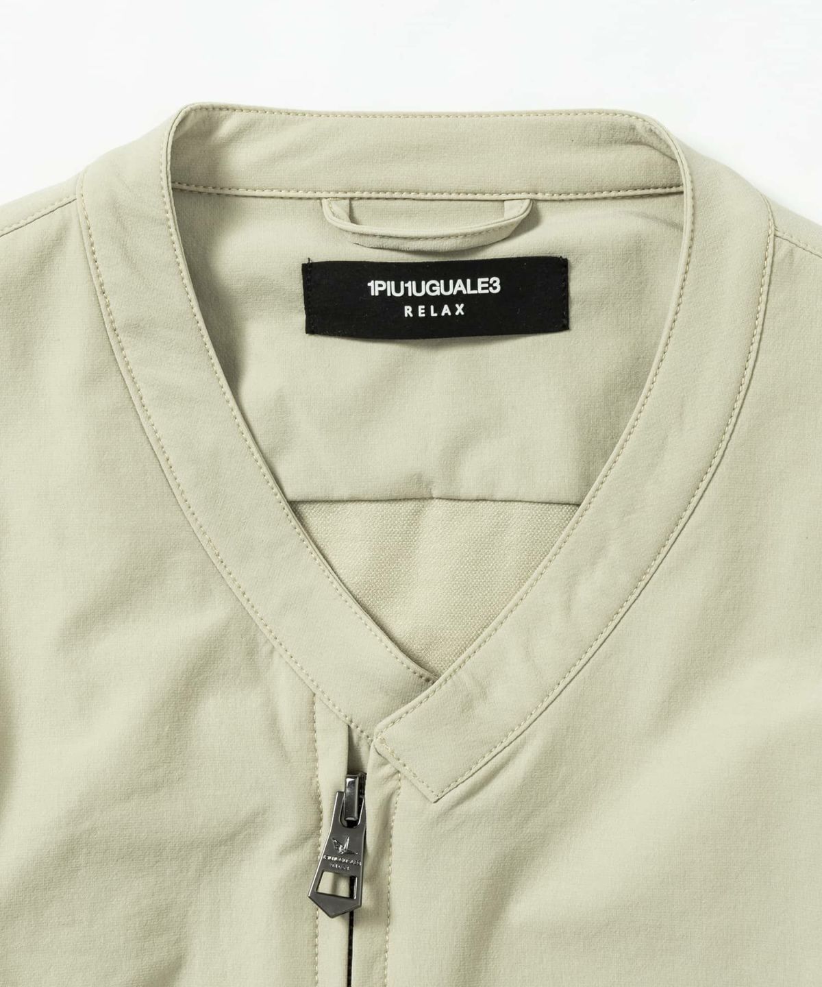 定価12万1piu1uguale3 CREAMY ECO FURジップブルゾン ウールポップコーン ジップ ブルゾン / UNFILO MENS