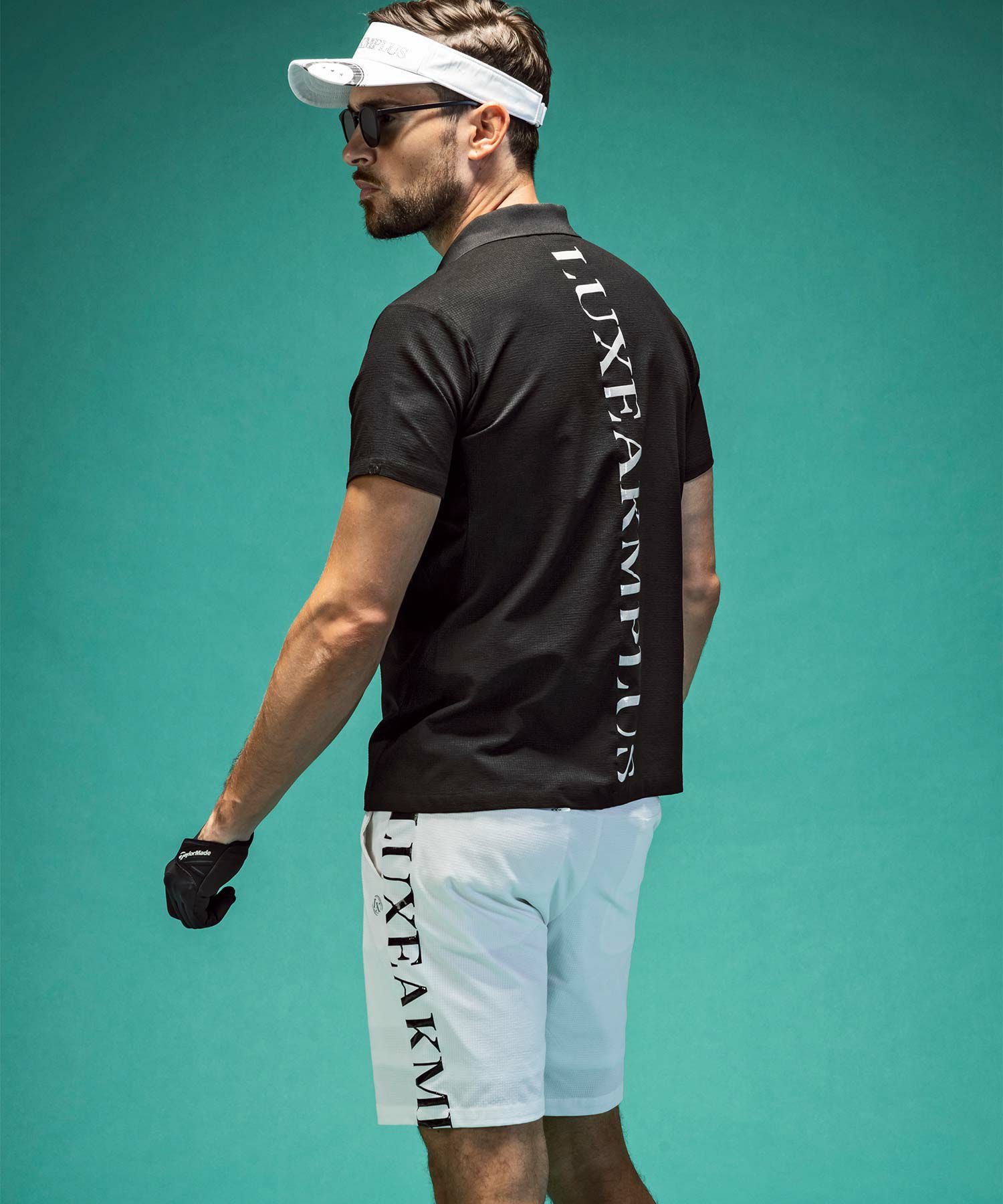 LUXEAKMPLUS(リュクスエイケイエムプラス)ゴルフ バックロゴ