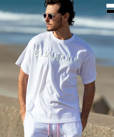 1PIU1UGUALE3 RELAX(ウノピゥウノウグァーレトレ リラックス)シルケットワイドTシャツ