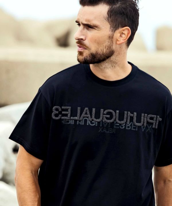 【1PIU1UGUALE3 RELAX】ダブルシルケット ベーシック Tシャツ 1PIU1UGUALE3 RELAX(ウノピゥウノウグァーレトレ リラックス