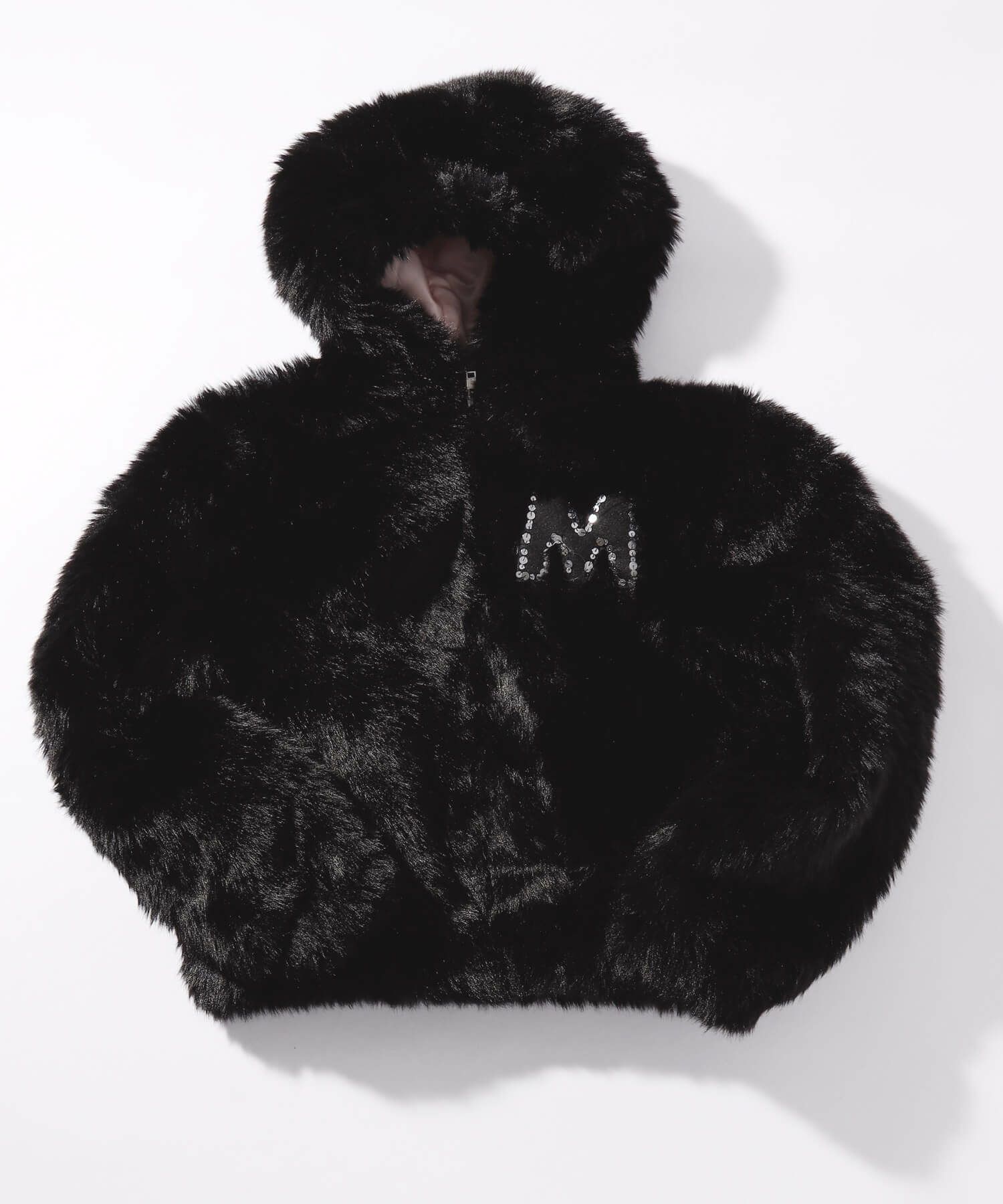 MARNI(マルニ)Kids & Junior ワンポイントジップアップファー MARNI(マルニ)Kids & Junior ワンポイントジップアップファー