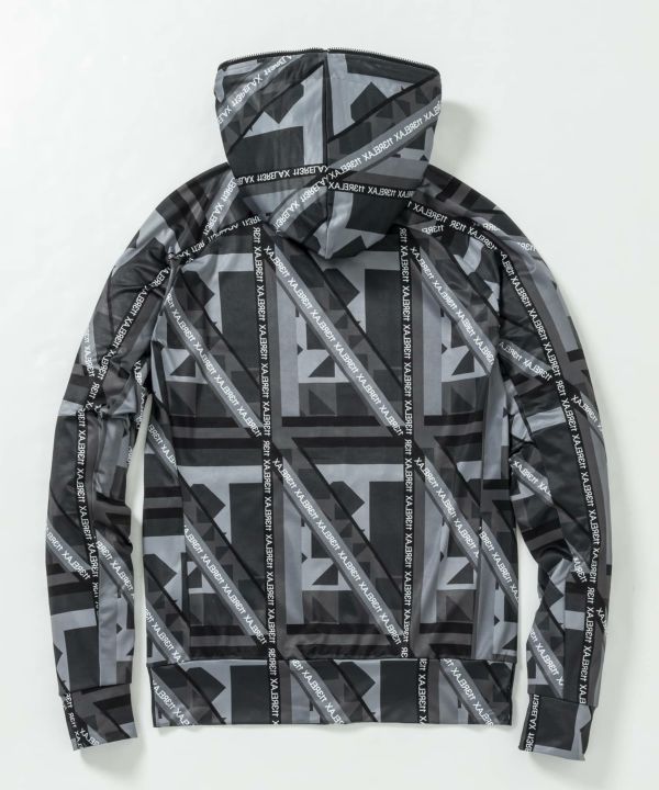 ウノピゥウノウグァーレトレ リラックス（1PIU1UGUALE3 RELAX）/1PIU1UGUALE3 RELAX ジオメトリックラッシュガードパーカー 1PIU1UGUALE3 RELAX(ウノピゥウノウグァーレトレ リラックス)ジオ