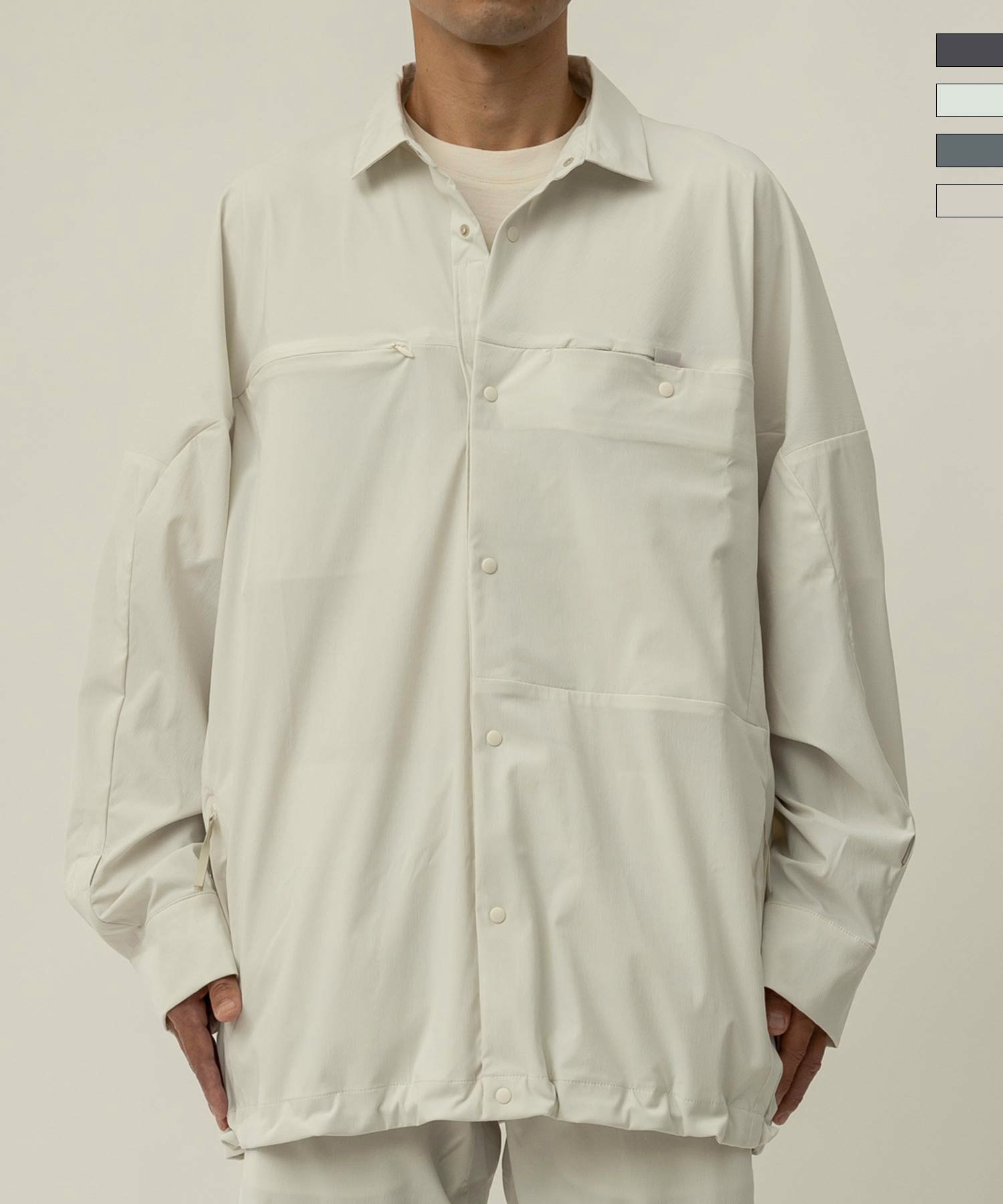 alk phenix(アルクフェニックス)Square Pocket Shirts KAR/ロング 