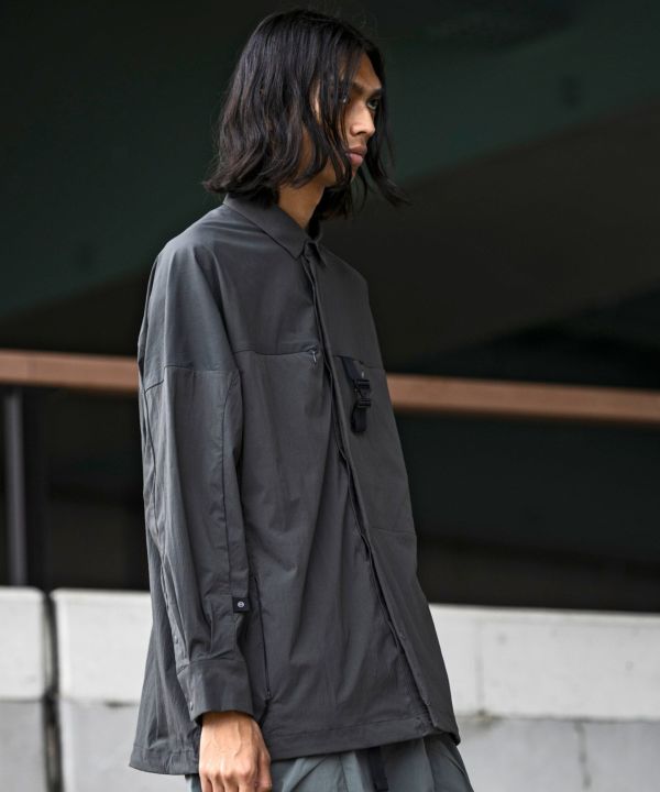alk phenix(アルクフェニックス)Square Pocket Shirts KAR/ロング