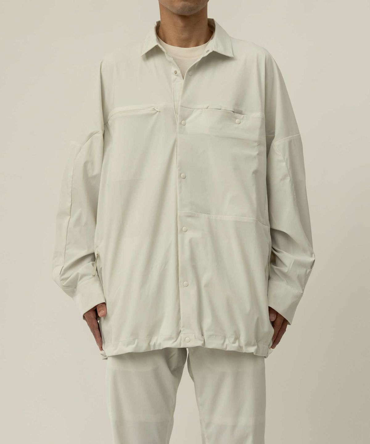 alk phenix(アルクフェニックス)Square Pocket Shirts KAR/ロング