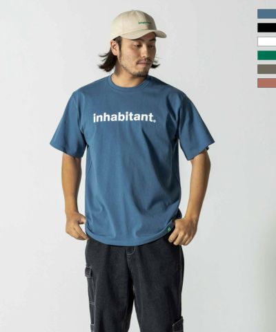 inhabitant(インハビタント)Basic Logo T-shirts/ロゴTシャツ/サーフィン/レジャー/スケートボード