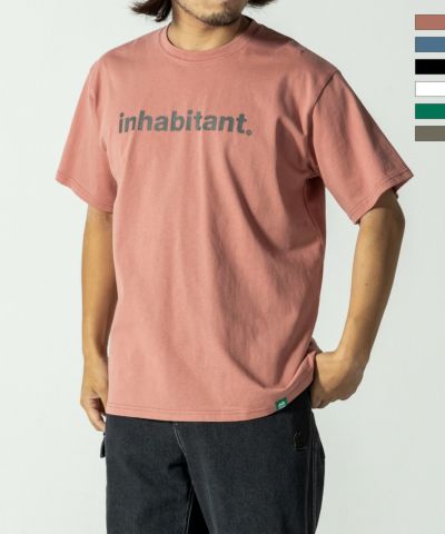 inhabitant(インハビタント)Basic Logo T-shirts/ロゴTシャツ/サーフィン/レジャー/スケートボード