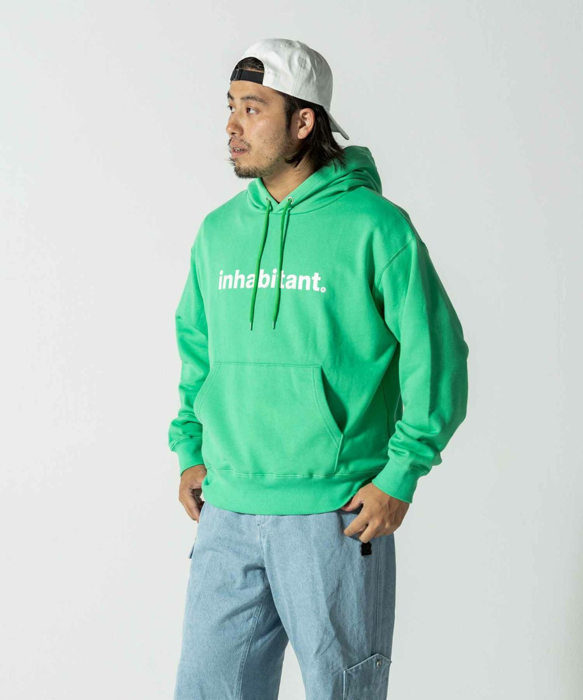 inhabitant(インハビタント)Cotton PILE PULL Parka/コットンパイルプルパ