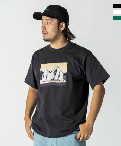 inhabitant(インハビタント)Inhabitant house T-shirts/ロゴアレンジTシャツ/サーフィン/レジャー/スケートボード