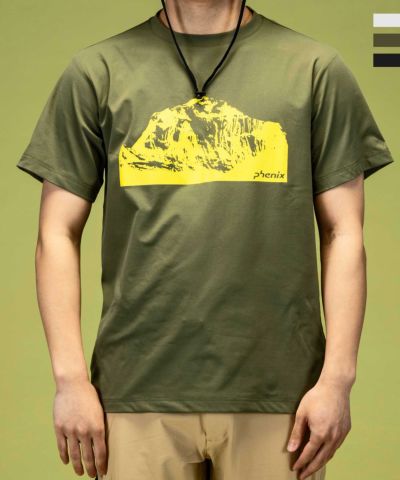 phenix OUTDOOR(フェニックスアウトドア)ダウラギリTシャツ/メンズTシャツ/速乾/ストレッチ/日焼け防止/快適/抗菌/防臭/ティーシャツ/インナー/ミドルウェア