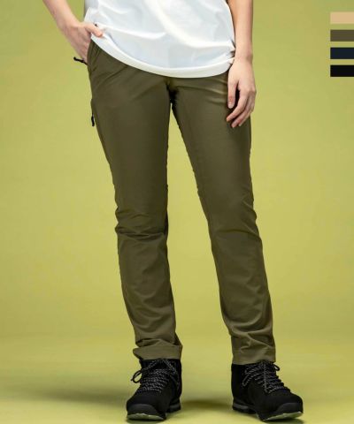 phenix OUTDOOR(フェニックスアウトドア)レディースALERT PANTS(アラートパンツ)/スタンダードフィット/トレッキングパンツ/アウトドア/ハイキング/登山/ストレッチ/撥水/美脚