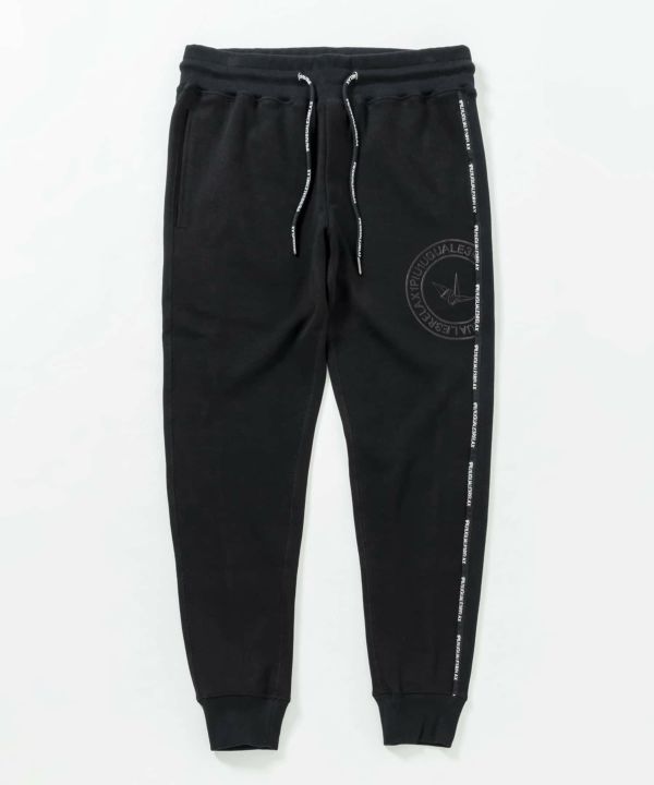 やす／中古 1piu1uguale3 RELAX パンツ XL 黒 1piu1uguale3 relax(ウノピゥウノウグァーレトレリラックス