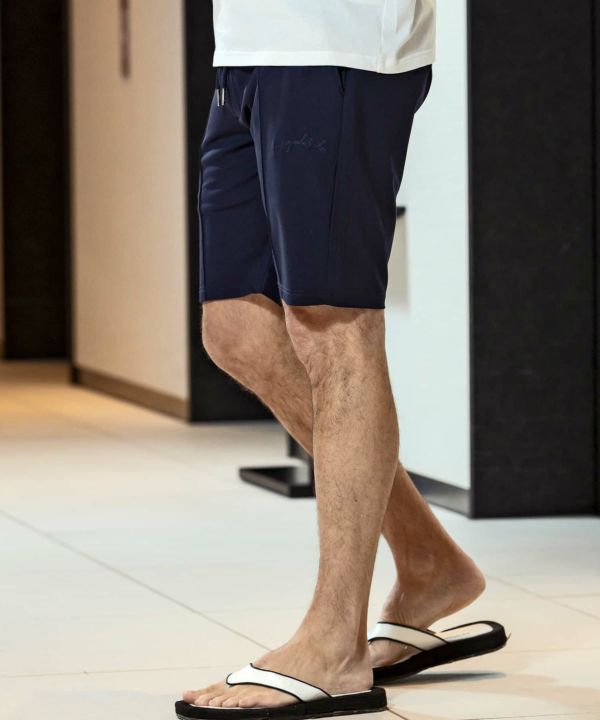 ウノピゥウノウグァーレトレ リラックス（1PIU1UGUALE3 RELAX）/1PIU1UGUALE3 RELAX アーチロゴカットソーハーフスラックス 1PIU1UGUALE3 RELAX(ウノピゥウノウグァーレトレ リラックス