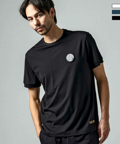 EMPORIO ARMANI EA7(イーエーセブン)TRAIN SOCCER 20TH M TEE SS VIPA/Tシャツ/半袖/ロゴ/エンポリオ アルマーニ