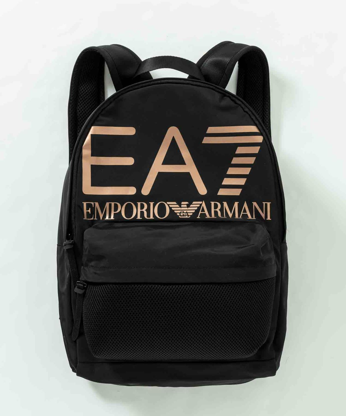 EA7(イーエーセブン)TRAIN LOGO SERIES U BIG LOGO U BACKPACK 