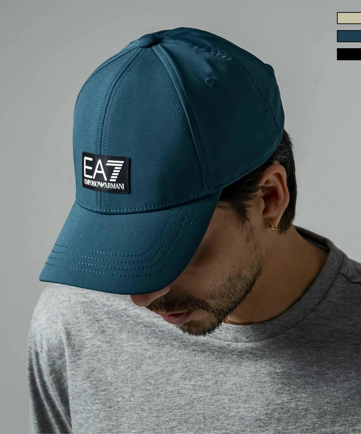 EMPORIO ARMANI EA7(イーエーセブン)TRAIN CORE U CAP LABEL/キャップ 