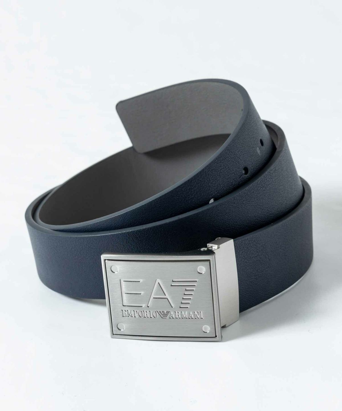 EMPORIO ARMANI EA7(イーエーセブン)TRAIN CORE ID U  BELT/ベルト/フェイクレザー/ロゴ/バックル/フリーサイズ/エンポリオ アルマーニ