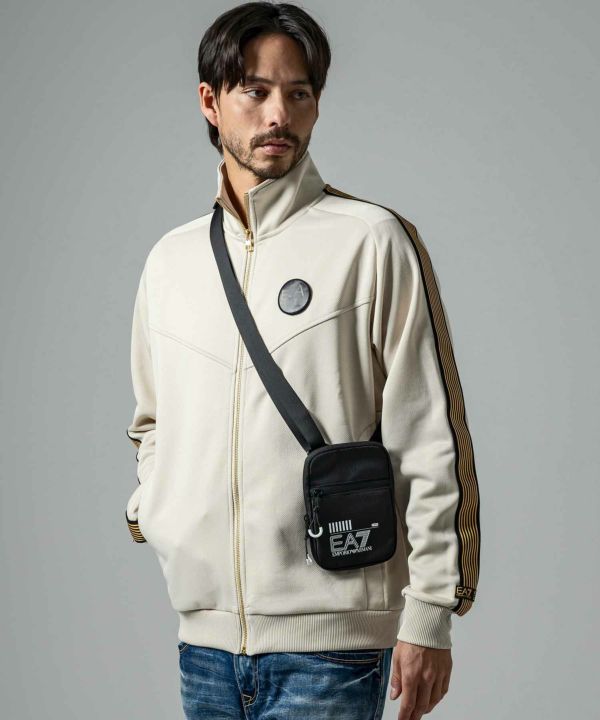 EMPORIO ARMANI]ショルダーバッグ 再生ナイロン ブラック