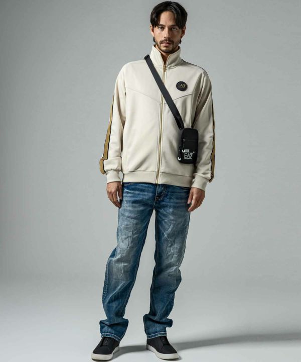 EMPORIO ARMANI]ショルダーバッグ 再生ナイロン ブラック