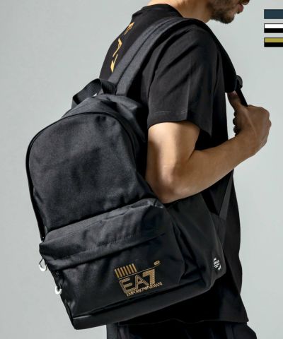 EMPORIO ARMANI EA7(イーエーセブン)TRAIN CORE U BACKPACK A/リュックサック/バックパック/ロゴ/エンポリオ アルマーニ