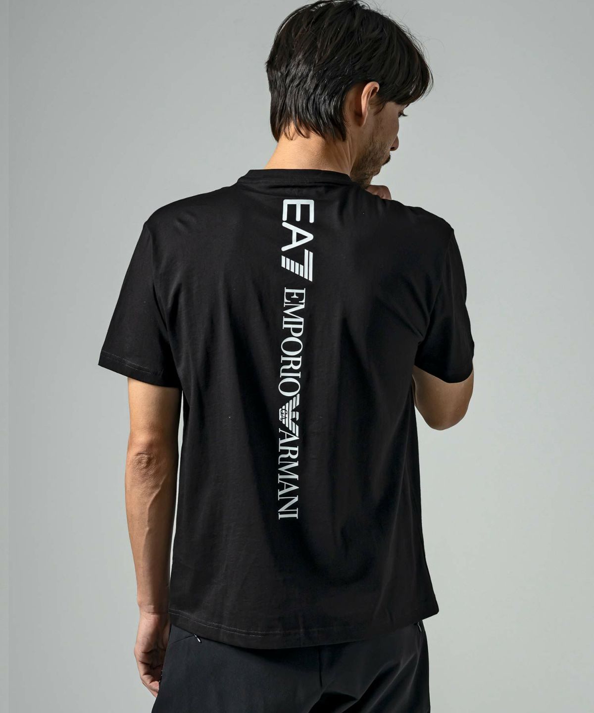 EA7(イーエーセブン)TRAIN LOGO SERIES M TEE SS EXTENDEDLOGO/Tシャツ ...