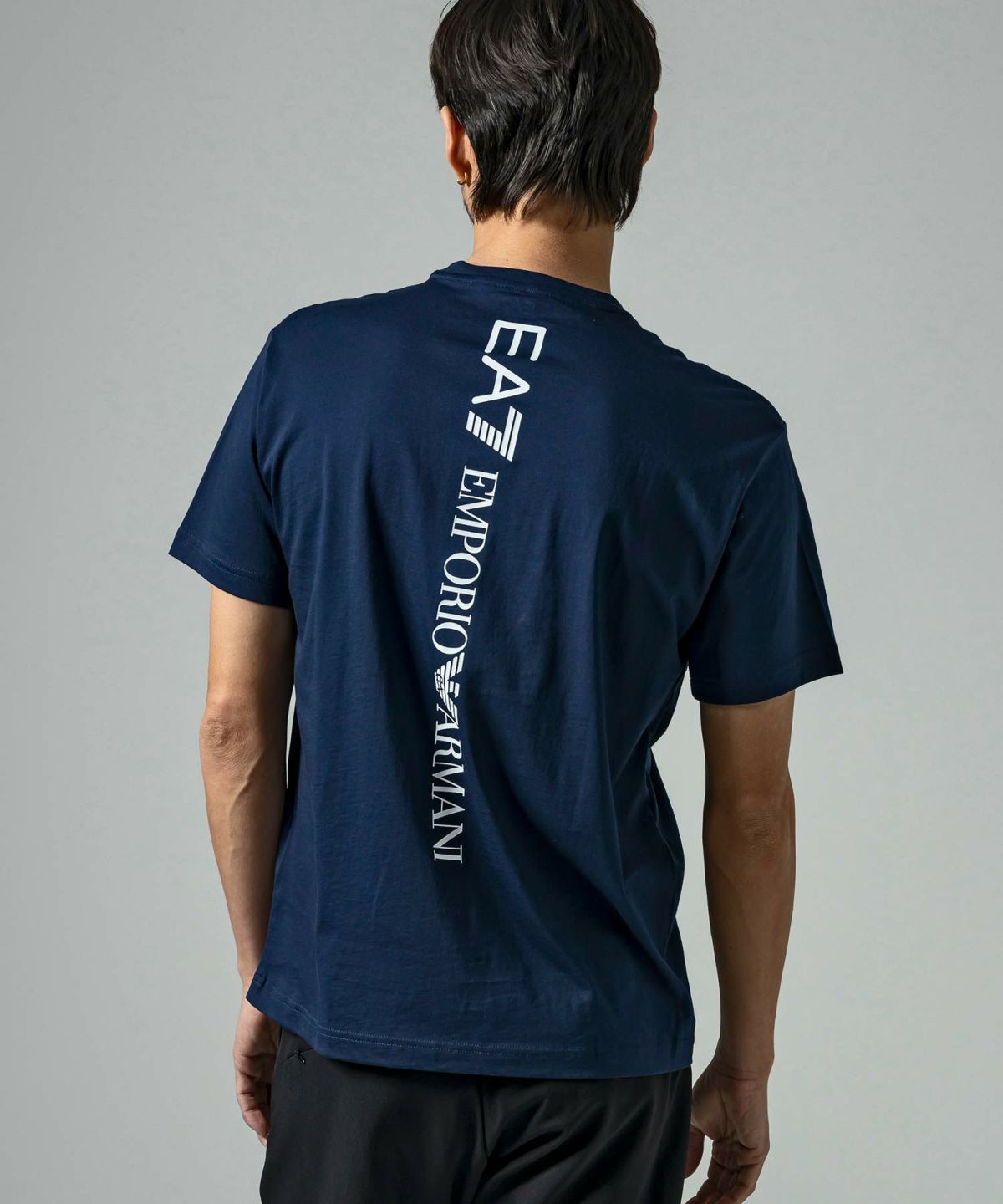EA7(イーエーセブン)TRAIN LOGO SERIES M TEE SS EXTENDEDLOGO/Tシャツ 
