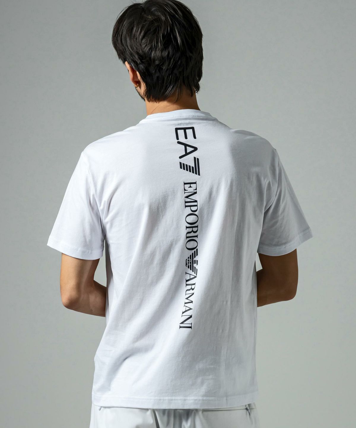 EA7(イーエーセブン)TRAIN LOGO SERIES M TEE SS EXTENDEDLOGO/Tシャツ 