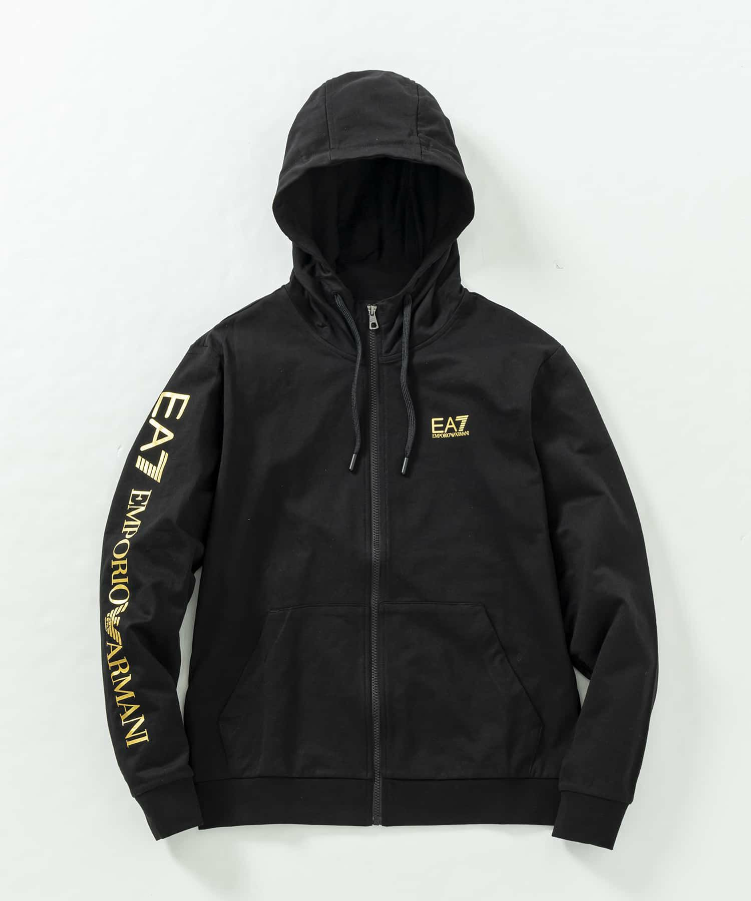 EMPORIO ARMANI EA7(イーエーセブン)TRAIN LOGO SERIES M HOODIE FZ  