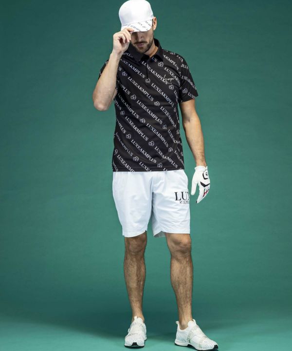 LUXEAKMPLUS(リュクスエイケイエムプラス)ゴルフ サイドロゴ小花柄