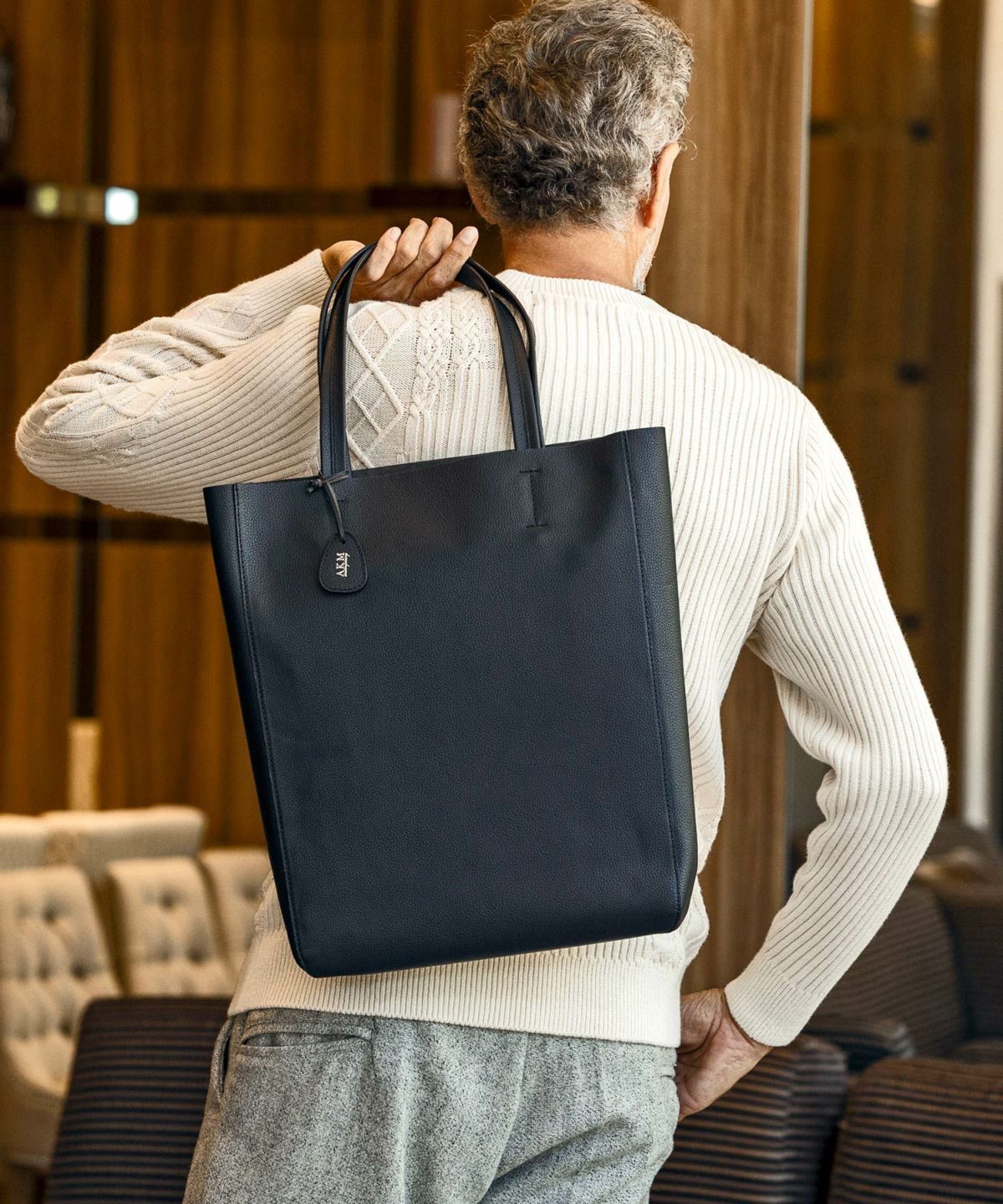 Cartier バーガンディ レザートートバッグ カルティエ CARTIER ハッピーバースデー ハンドバッグ パテント