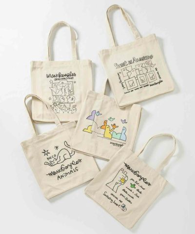 MARK GONZALES ARTWORK COLLECTION(マーク ゴンザレス)スクエアトートバッグ