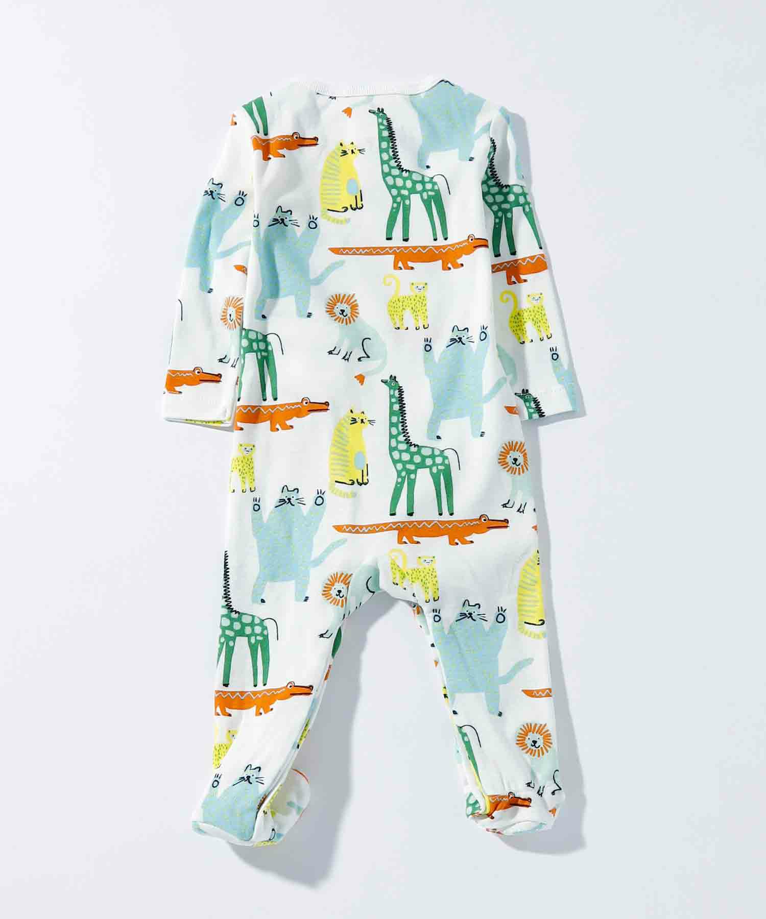 STELLA McCARTNEY(ステラマッカートニー)Baby アニマル長袖ロンパース 