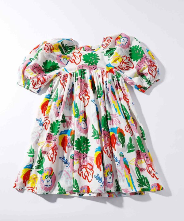 STELLA McCARTNEY(ステラマッカートニー)Kids & Junior 総柄半袖ワンピース |  SHIFFON公式通販サイト｜SHIFFON ONLINE STORE