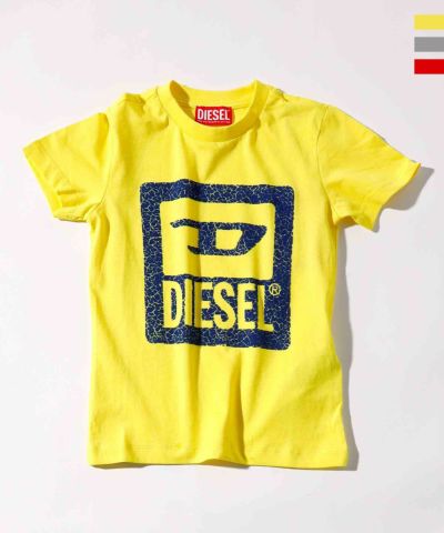 DIESEL(ディーゼル)Kids & Junior ブランドロゴ半袖Tシャツカットソー