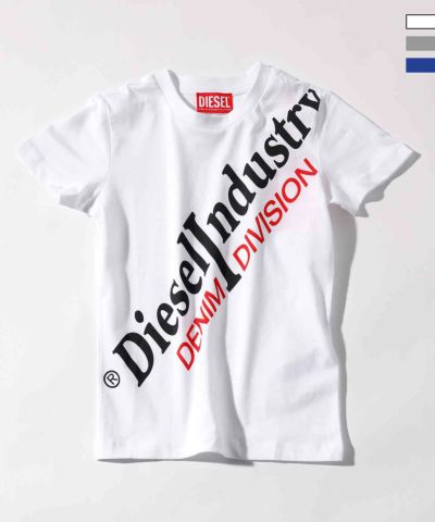 DIESEL(ディーゼル)Kids & Junior ブランドロゴ半袖Tシャツカットソー