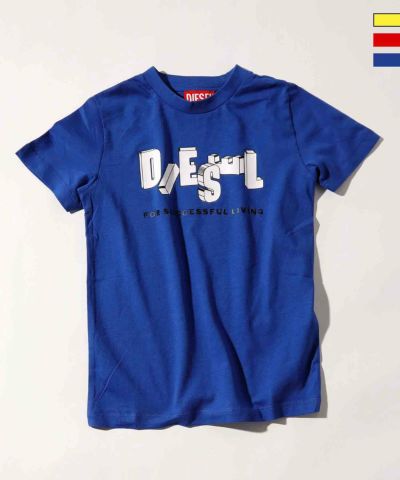 DIESEL(ディーゼル)Kids & Junior ブランドロゴ半袖Tシャツカットソー