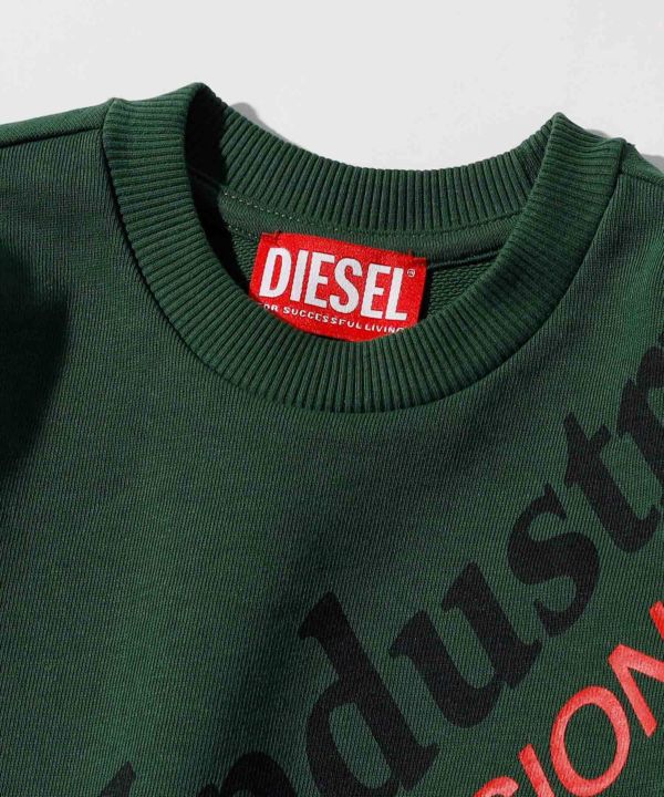 DIESEL(ディーゼル)Kids & Junior ブランドロゴ長袖スウェット