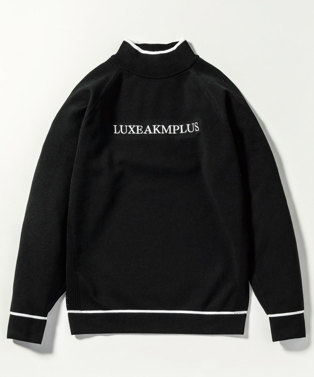 【新品未使用】リュクスエイケイエムプラス　ニット　セーター　XL リュクスエイケイエムプラス LUXEAKMPLUSゴルフ 軽量モック