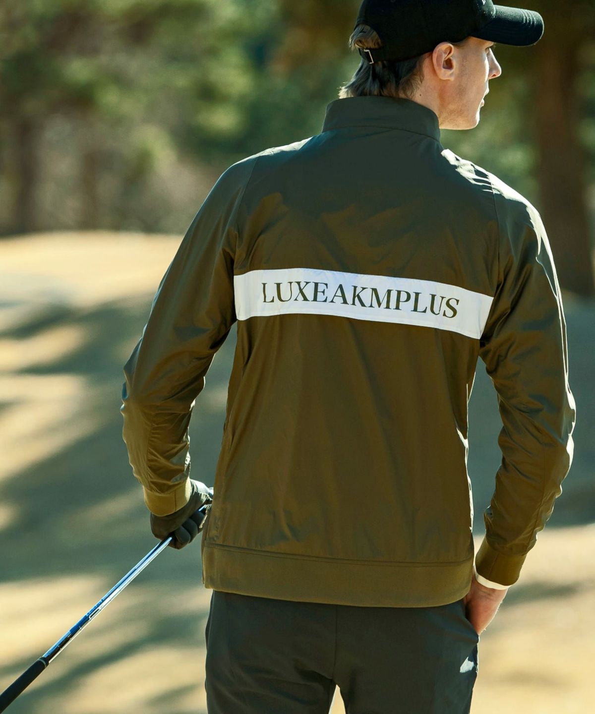 LUXEAKMPLUS(リュクスエイケイエムプラス)ゴルフ 軽量ハーフジップ