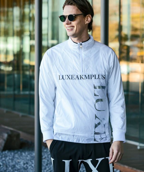 LUXEAKMPLUS(リュクスエイケイエムプラス)ゴルフ 軽量ハーフジップ