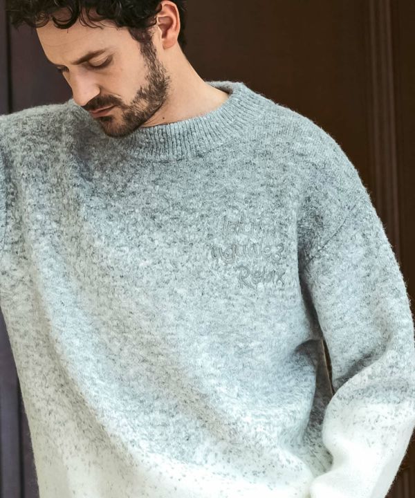 1piu1uguale3 RELAX グラデーションニット　ウノピゥ 1PIU1UGUALE3 RELAX(ウノピゥウノウグァーレトレ リラックス