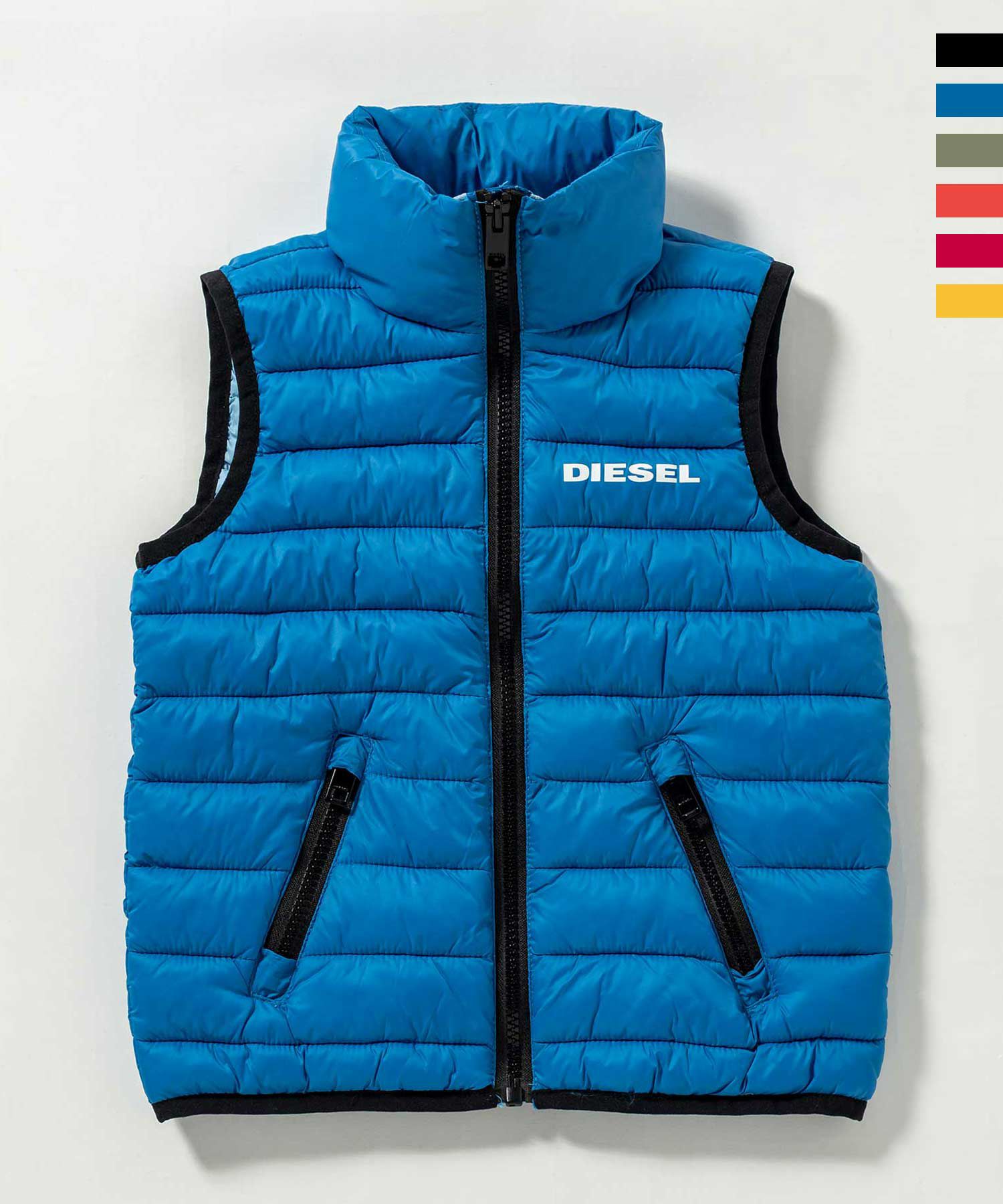 DIESEL(ディーゼル)Kids & Junior ジップアップダウンベストジャケット 